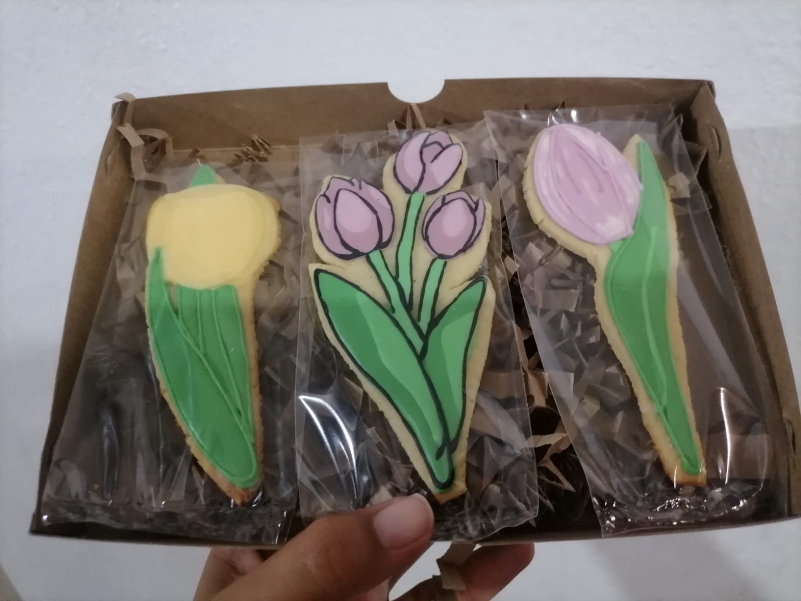 Galletas de flores